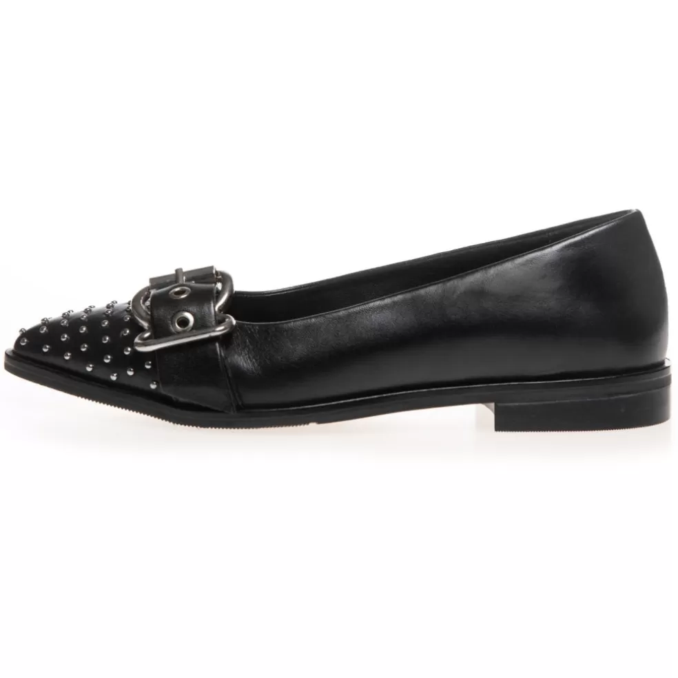 Copenhagen Shoes AS THE MOVE BLK - *Dame Loafers | Ballerinasko