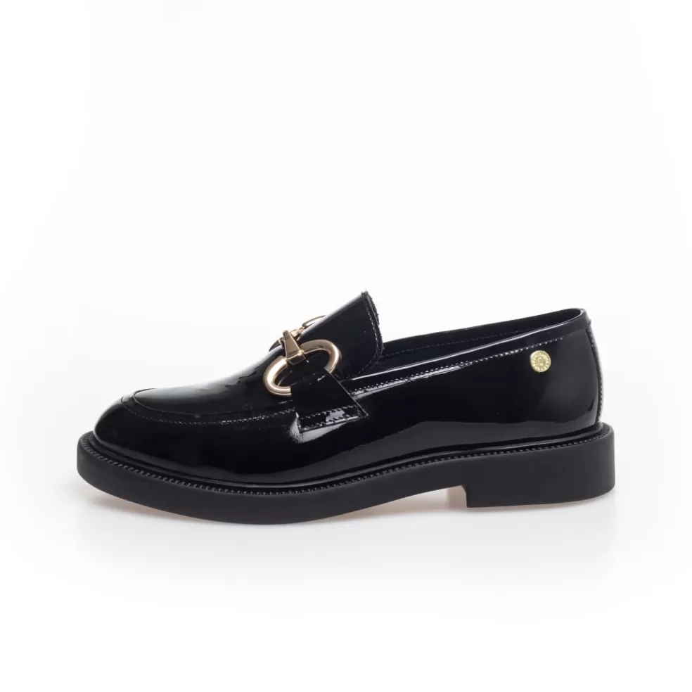 Copenhagen Shoes AWAKE - Black Patent*Dame Loafers