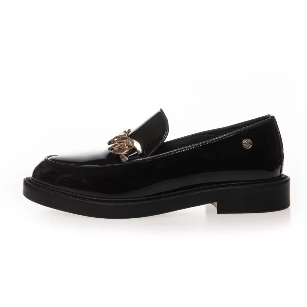 Copenhagen Shoes AWARE PATENT - Black Patent*Dame Loafers