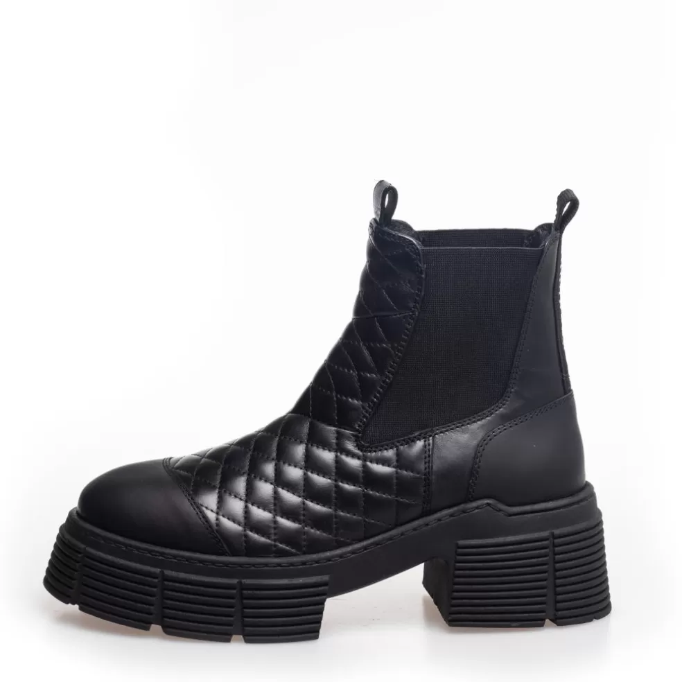 Copenhagen Shoes BE THERE - BLACK*Dame Chelsea Boots | Ankelstøvler