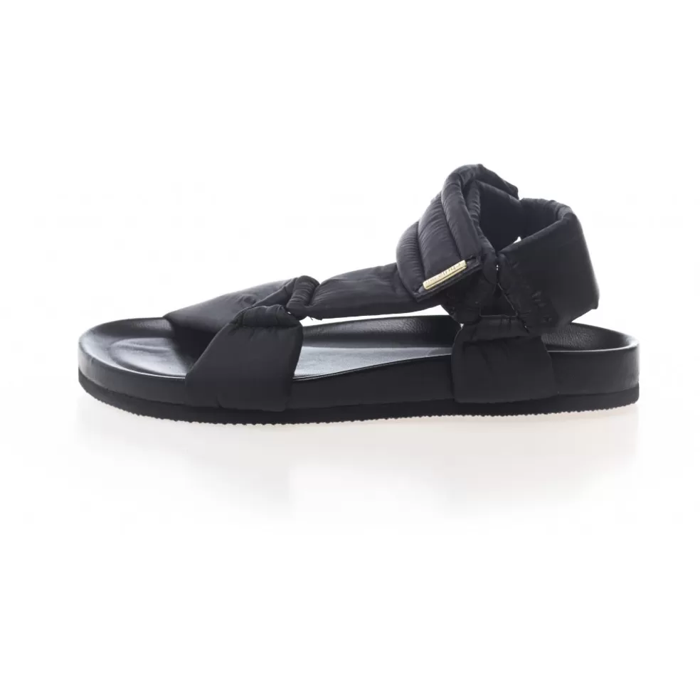 Copenhagen Shoes CARRIE - BLACK*Dame Flade Sandaler