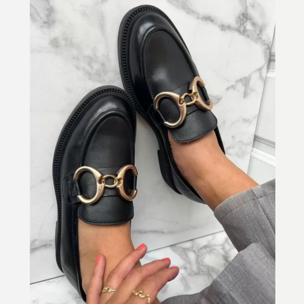 Copenhagen Shoes COME WITH ME - BLACK*Dame Loafers