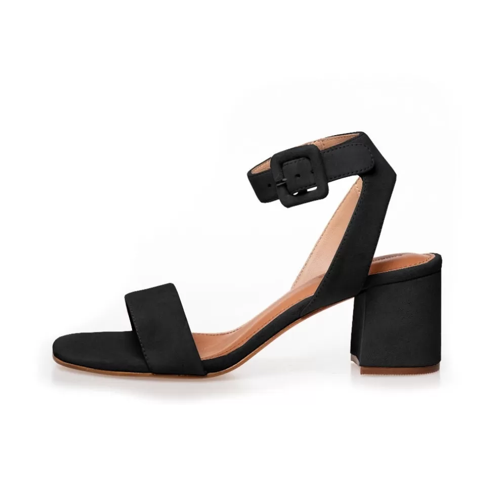 Copenhagen Shoes DANCE 22-23 - BLACK*Dame Sandaler Med Hæl | Stiletter