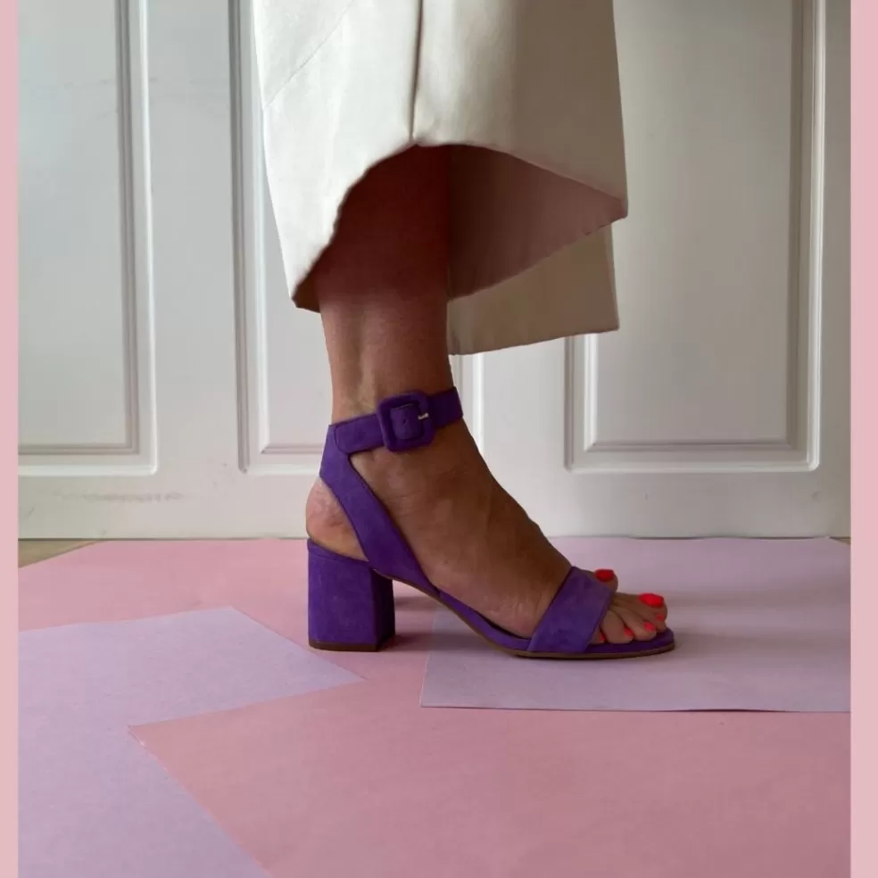 Copenhagen Shoes DANCE 22-23 - Lilac*Dame Sandaler Med Hæl | Stiletter