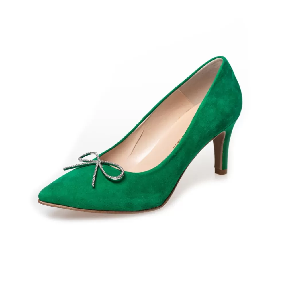 Copenhagen Shoes DANCE AND DIAMONDS - GREEN JELLY BEAN*Dame Stiletter