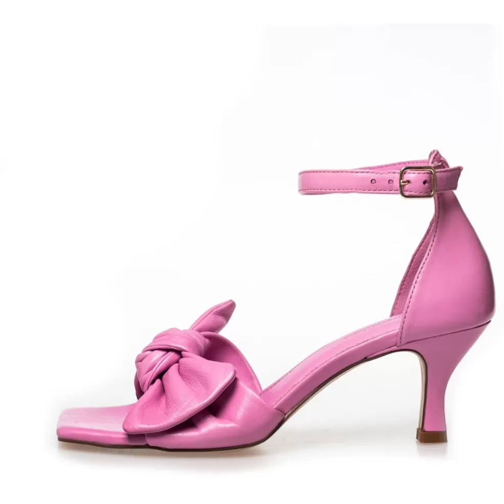 Copenhagen Shoes DANCING 23 PINK LEATHER - PINK*Dame Sandaler Med Hæl | Stiletter