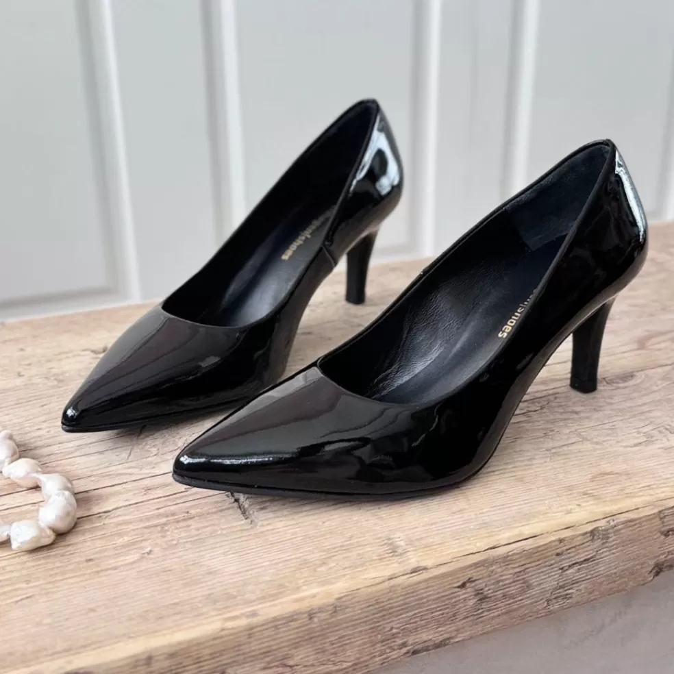 Copenhagen Shoes DREAM OF ME - BLACK PATENT*Dame Stiletter