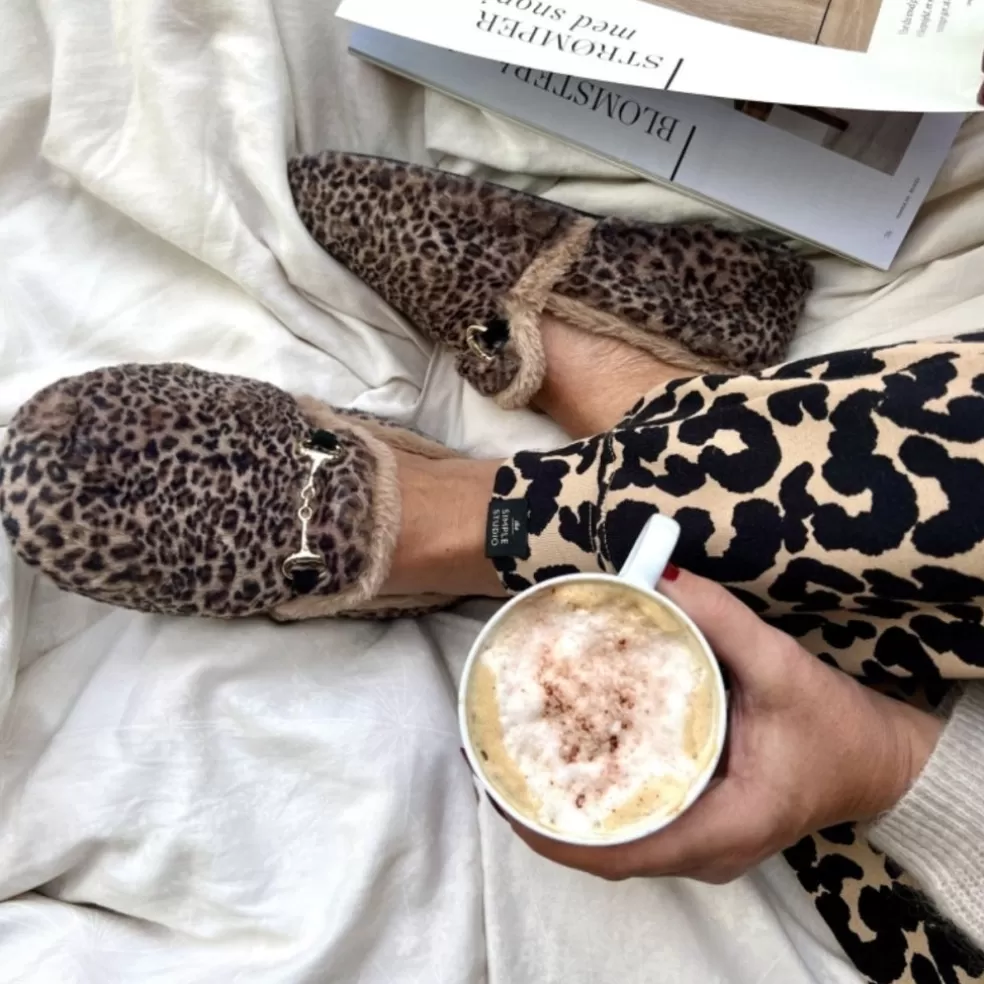 Copenhagen Shoes DREAMING - MINI LEOPARDO*Dame Hjemmesko