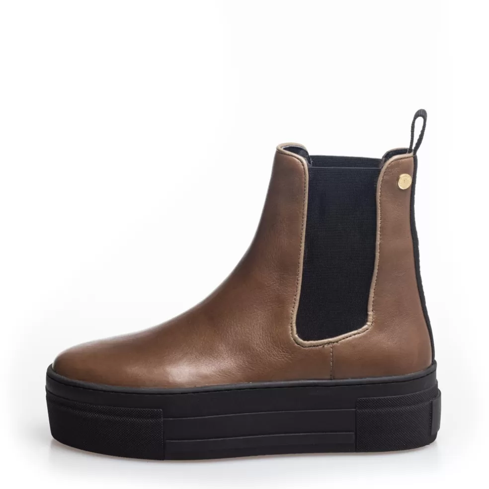 Copenhagen Shoes ENYA BOOT - KHAKI*Dame Chelsea Boots | Ankelstøvler