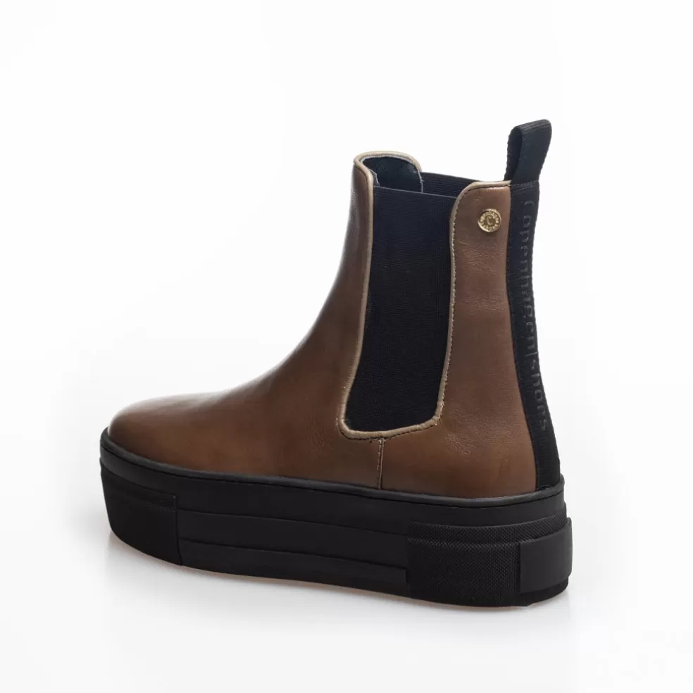 Copenhagen Shoes ENYA BOOT - KHAKI*Dame Chelsea Boots | Ankelstøvler