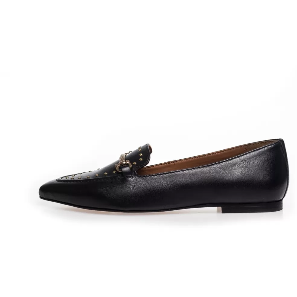 Copenhagen Shoes FEELS LIKE SUMMER - BLACK*Dame Loafers