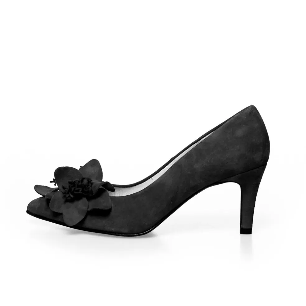 Copenhagen Shoes FLOWER - BLACK*Dame Stiletter