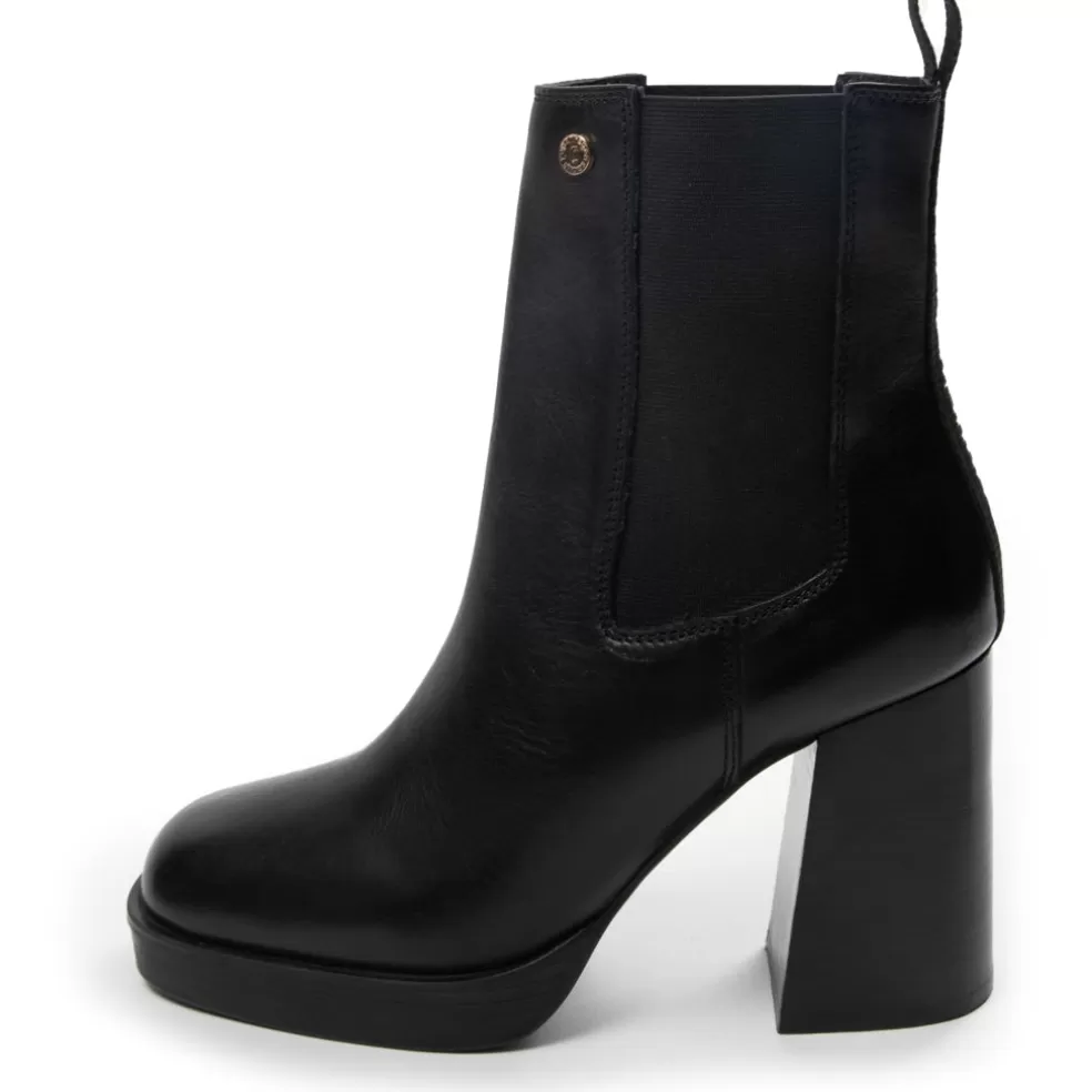 Copenhagen Shoes FLYING - BLACK*Dame Støvler Med Hæl | Chelsea Boots