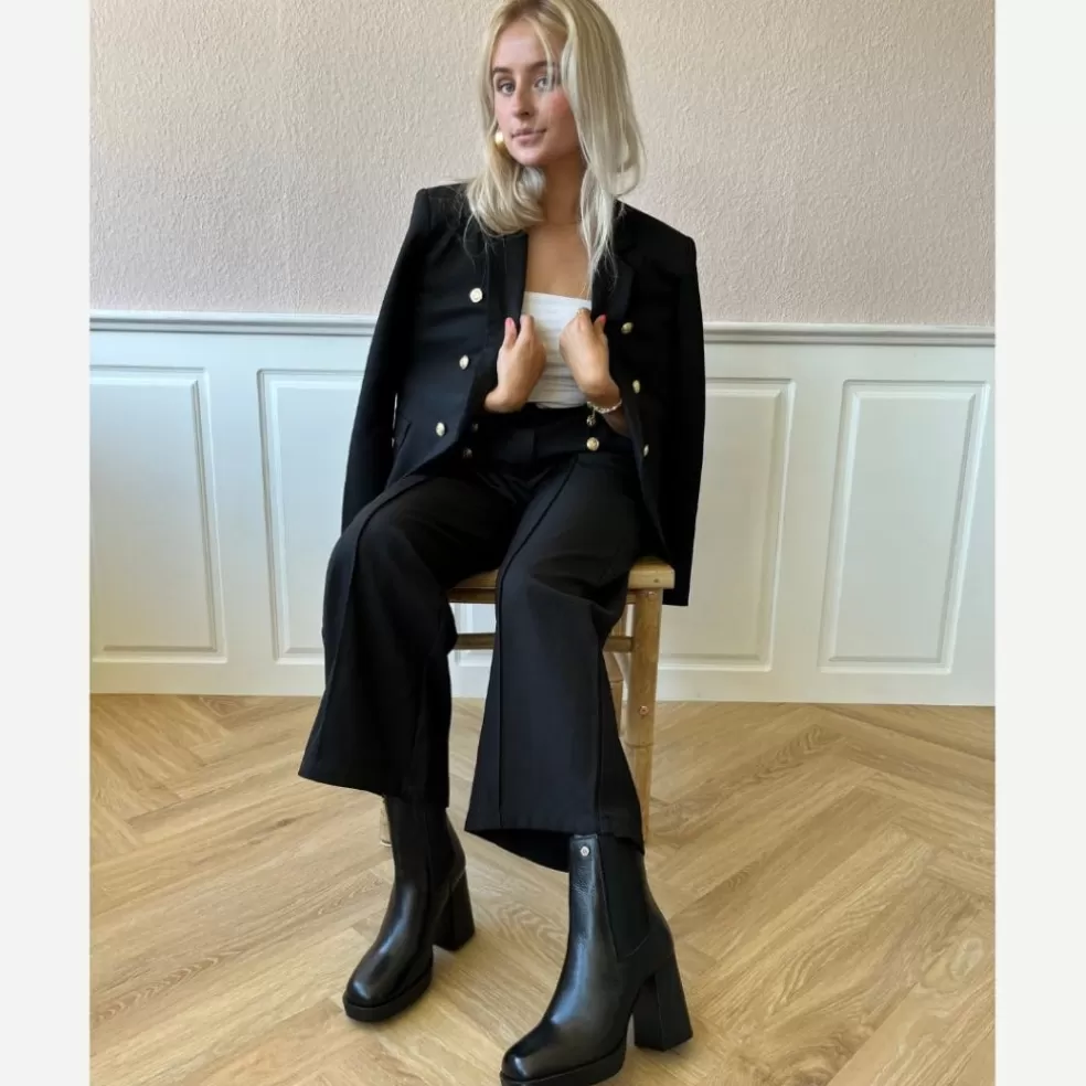 Copenhagen Shoes FLYING - BLACK*Dame Støvler Med Hæl | Chelsea Boots