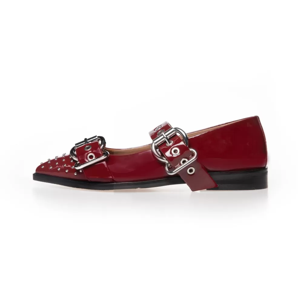 Copenhagen Shoes FUTURE VIBES PATENT (P) - *Dame Loafers | Ballerinasko