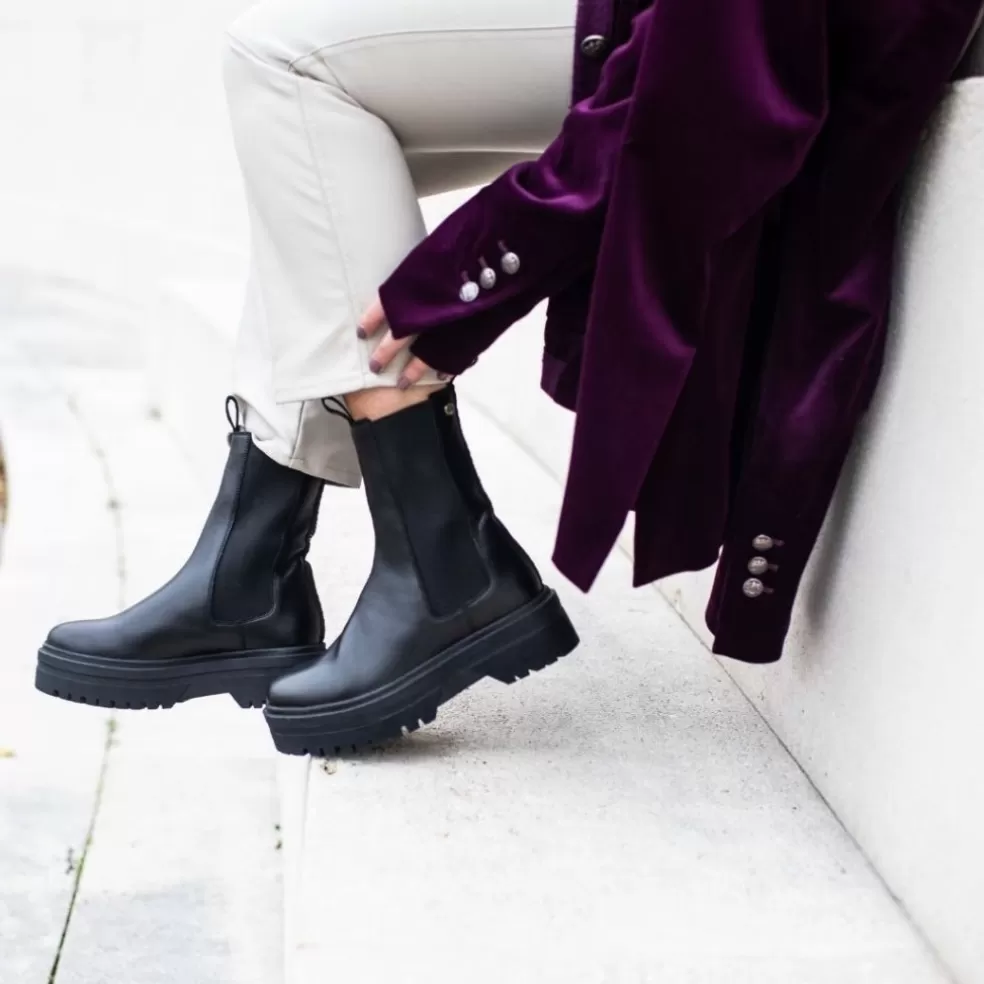 Copenhagen Shoes GOING - Black*Dame Chelsea Boots