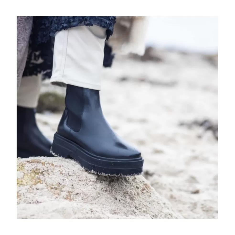 Copenhagen Shoes GOING COPENHAGEN 22 - BLACK*Dame Chelsea Boots | Ankelstøvler