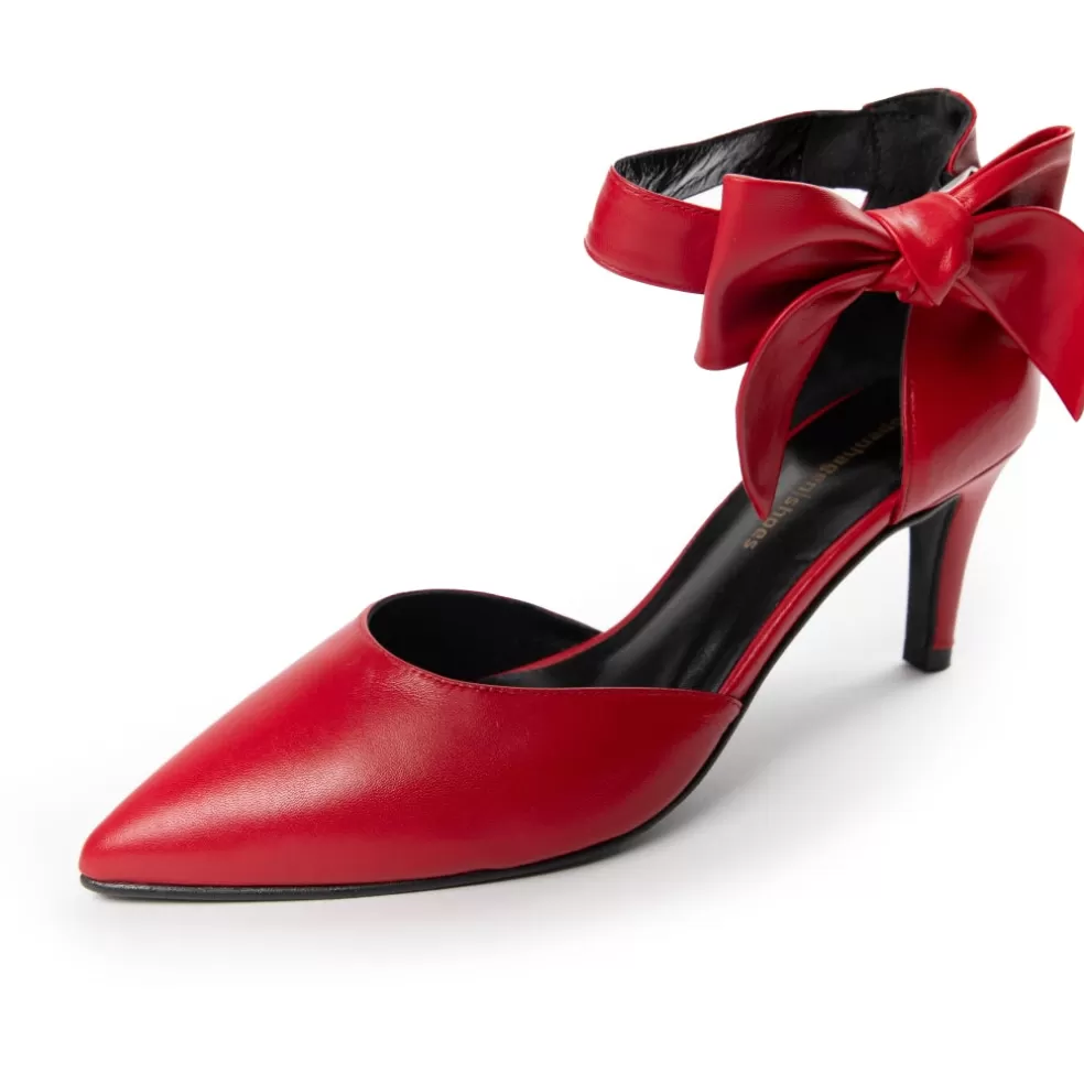 Copenhagen Shoes GOING OUT Leather - PASSION (RED)*Dame Stiletter