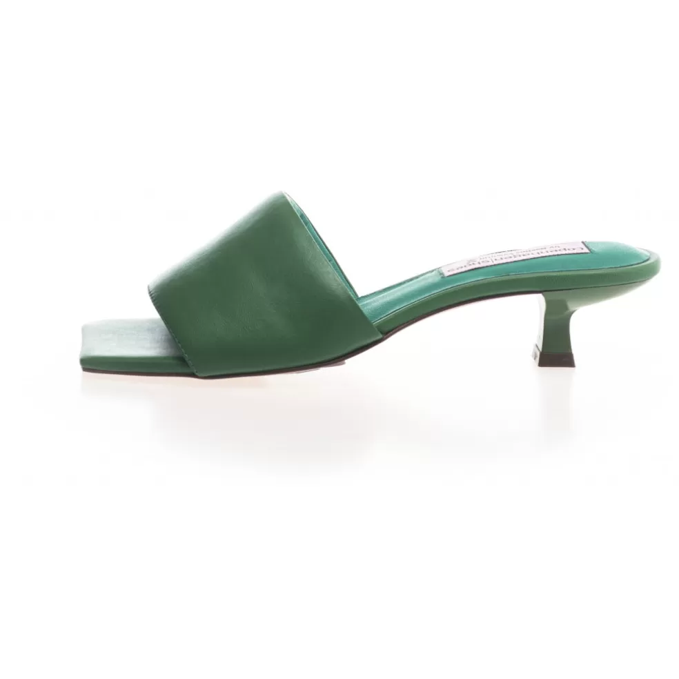 Copenhagen Shoes GOOD VIBES - GREEN*Dame Sandaler Med Hæl | Stiletter