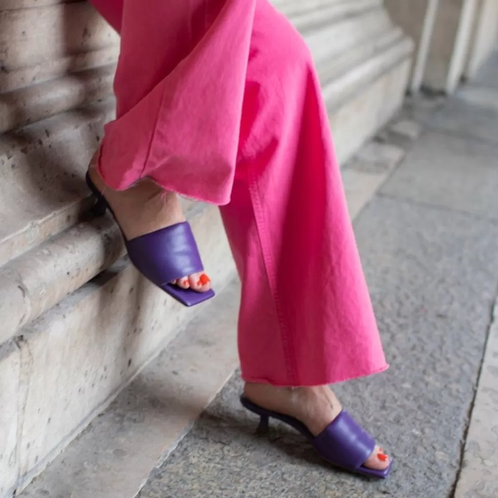 Copenhagen Shoes GOOD VIBES - ORCHID*Dame Sandaler Med Hæl | Stiletter