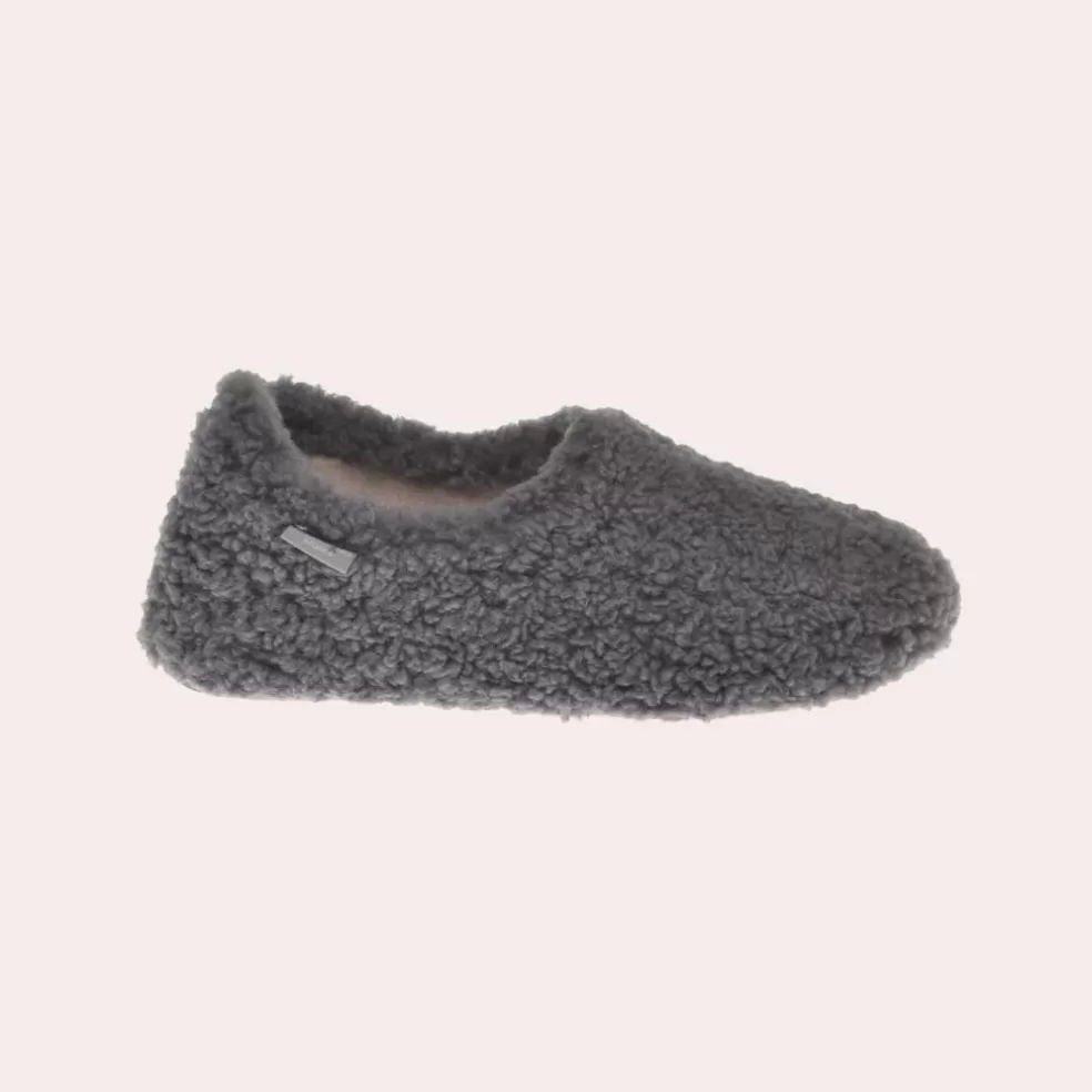 Copenhagen Shoes HEARTS - GREY*Dame Hjemmesko