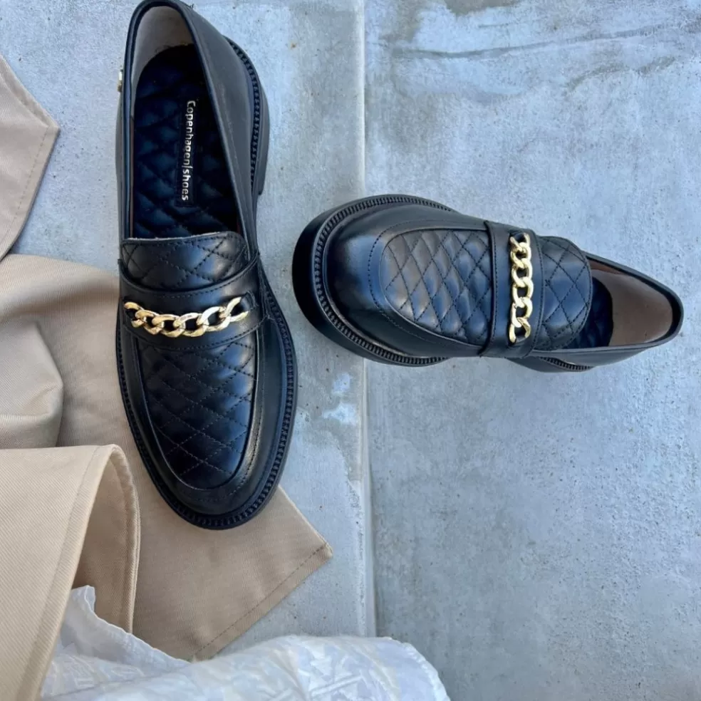 Copenhagen Shoes KAYLIEE LOAFER - BLACK*Dame Loafers