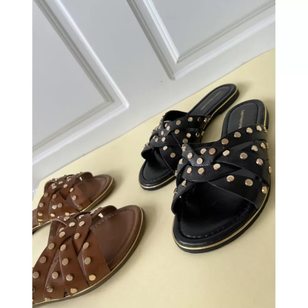 Copenhagen Shoes LALA STUDS - *Dame Flade Sandaler