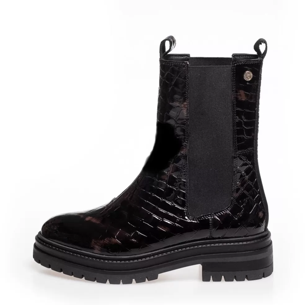 Copenhagen Shoes LIKE DREAMING (WITHOUT CHAIN) - BLACK (BROWN)*Dame Chelsea Boots | Ankelstøvler