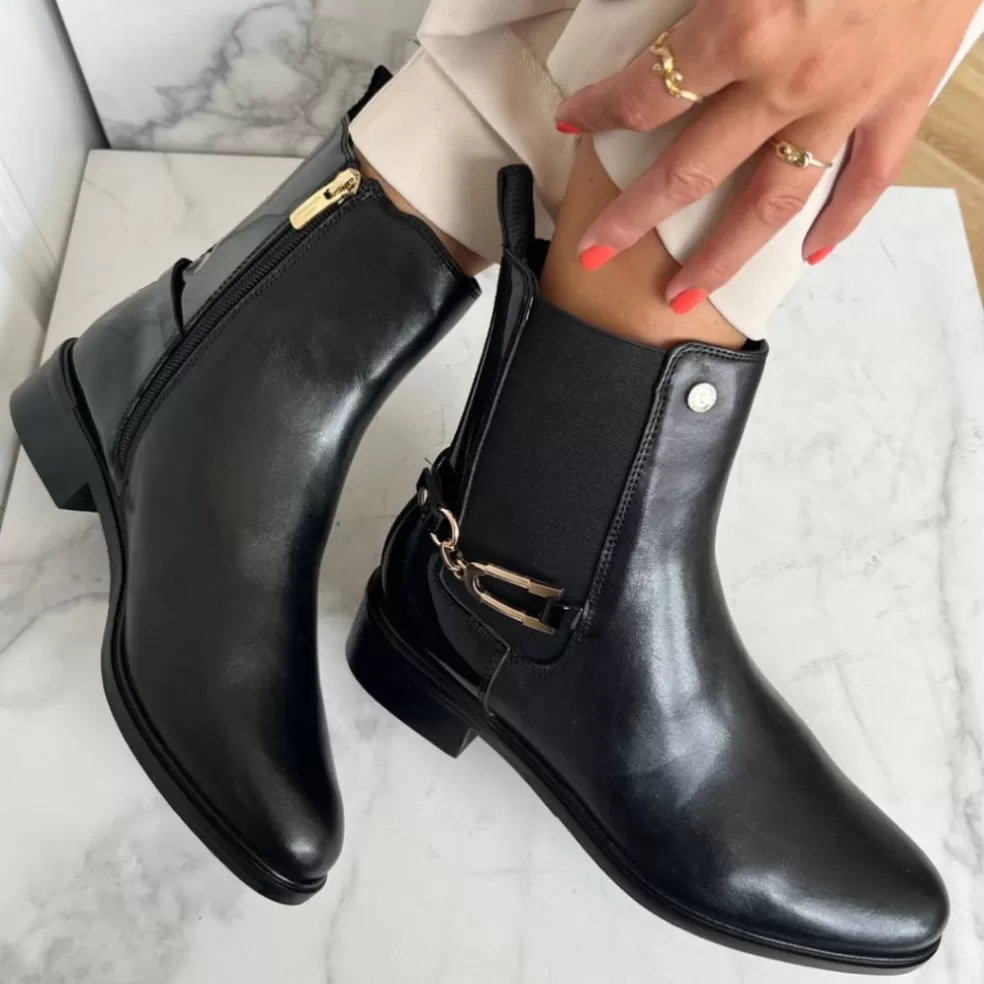 Copenhagen Shoes LIKE ME - BLACK*Dame Chelsea Boots | Ankelstøvler