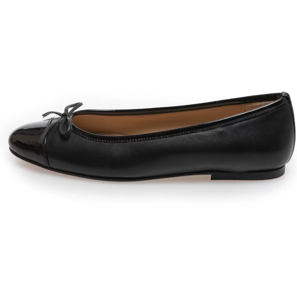 Copenhagen Shoes LIKE MOVING - PATENT TOE - *Dame Ballerinasko