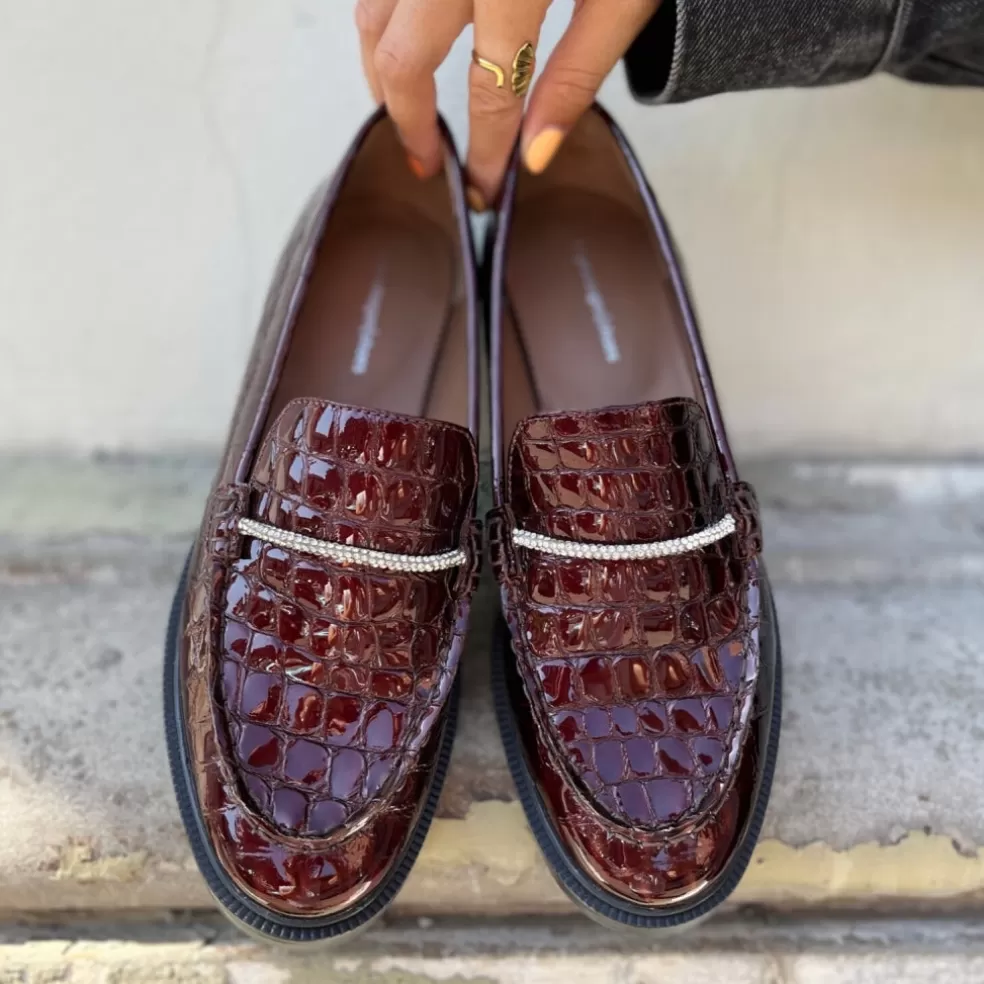 Copenhagen Shoes LOAFERS LOVELY - Bordo*Dame Loafers