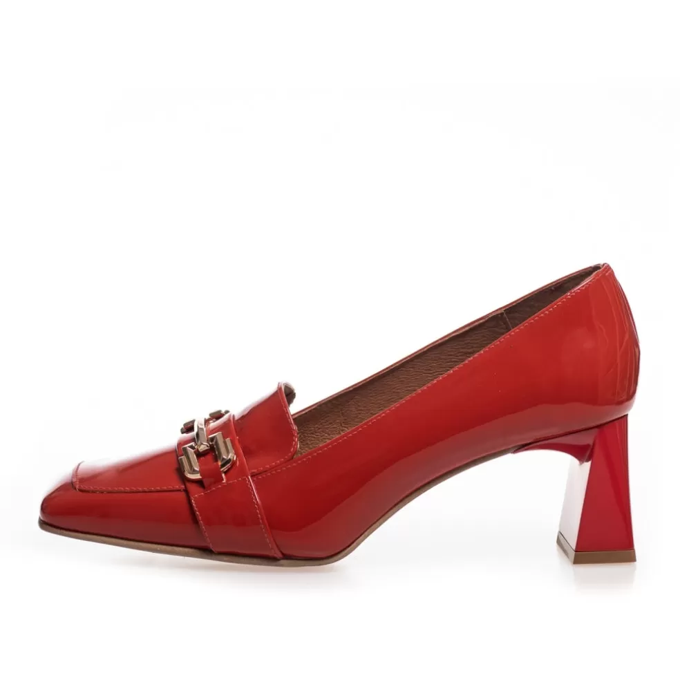 Copenhagen Shoes LONDON - Coral Red*Dame Stiletter