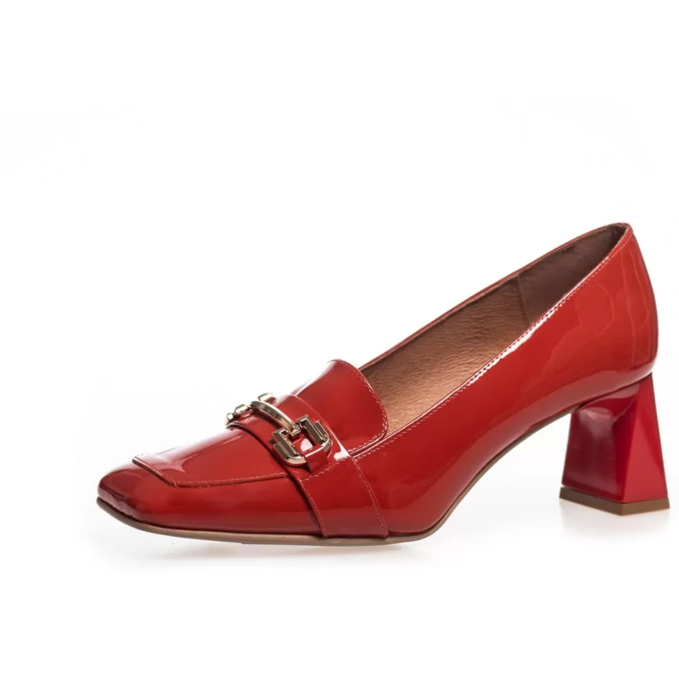 Copenhagen Shoes LONDON - Coral Red*Dame Stiletter