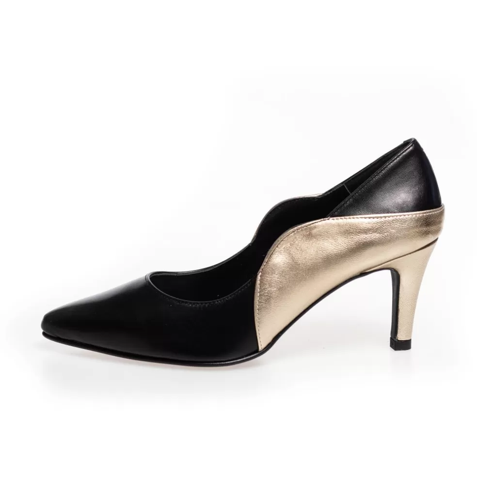 Copenhagen Shoes LOVE AND JOY - BLACK GOLD - Black Gold*Dame Stiletter