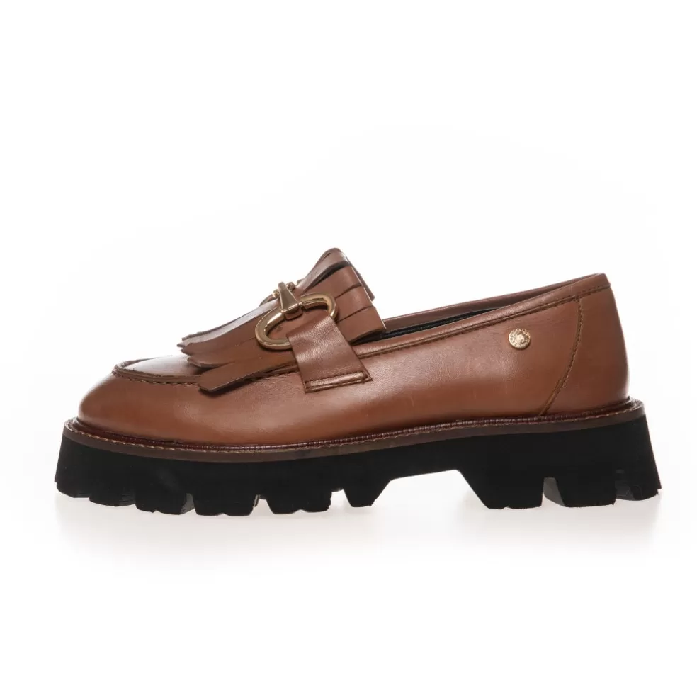 Copenhagen Shoes MOVE ME - COGNAC*Dame Loafers