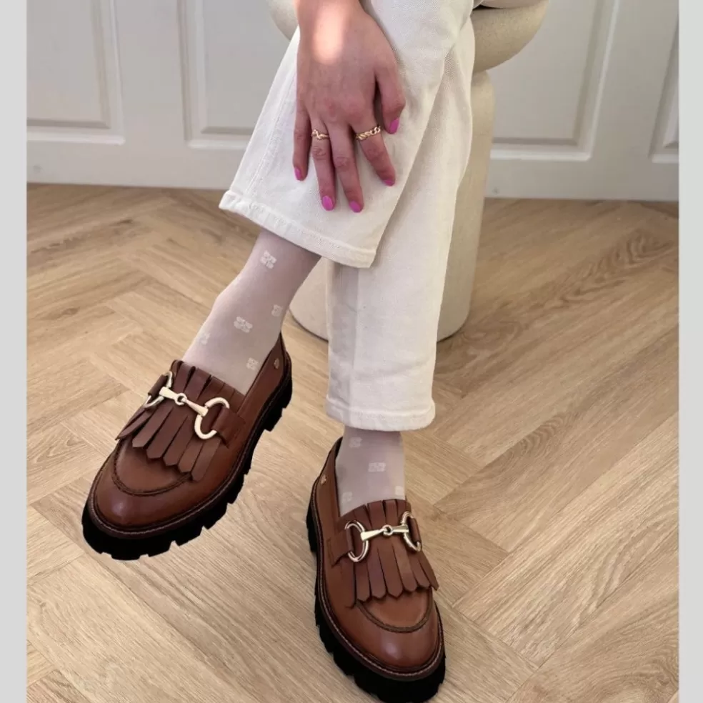 Copenhagen Shoes MOVE ME - COGNAC*Dame Loafers