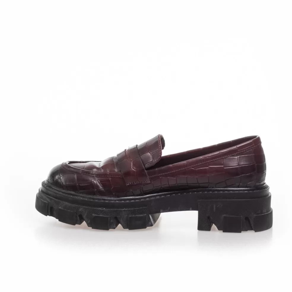 Copenhagen Shoes MOVE ON - BORDEAUX*Dame Loafers