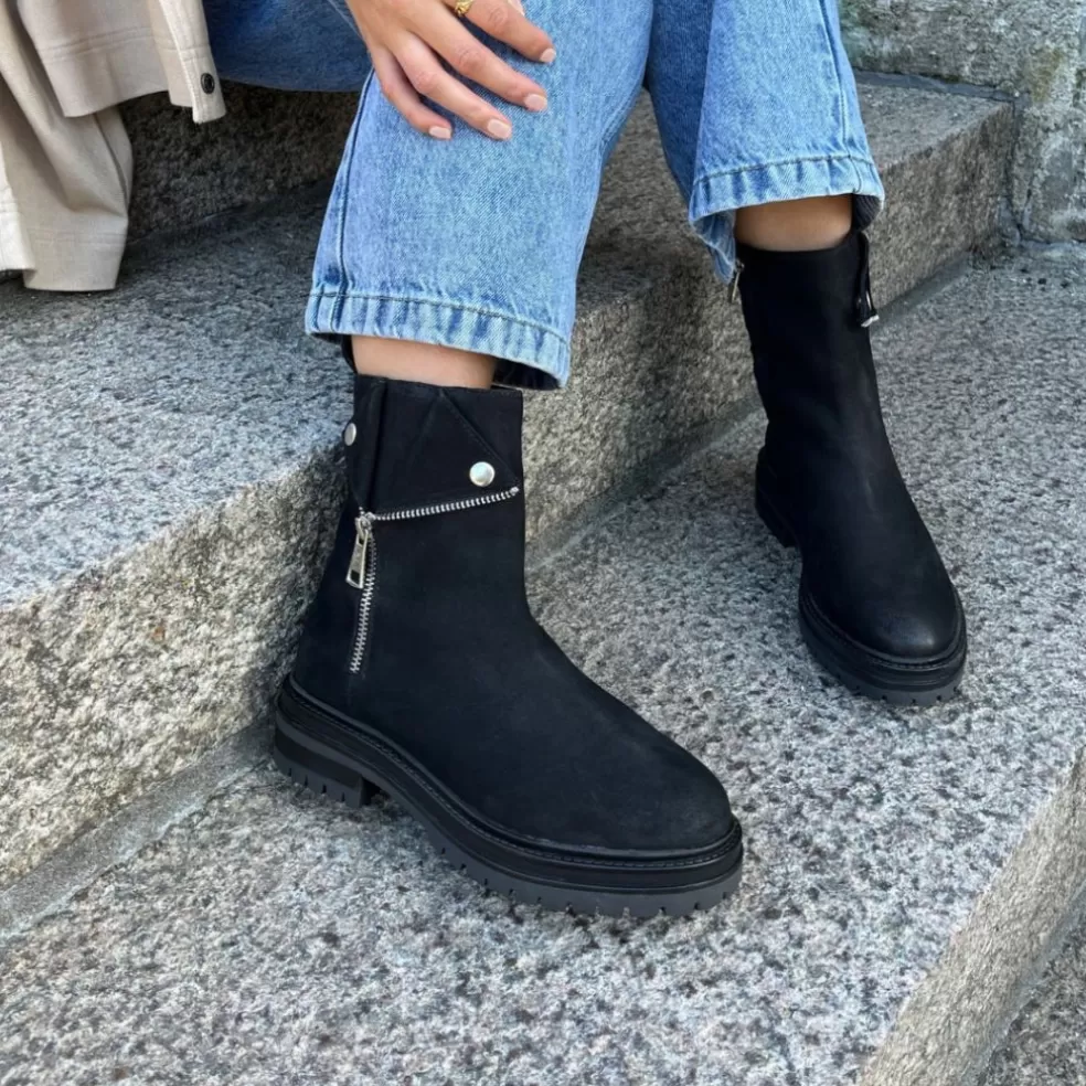 Copenhagen Shoes MY BOOTS AND MORE 2 - BLACK*Dame Ankelstøvler | Chelsea Boots