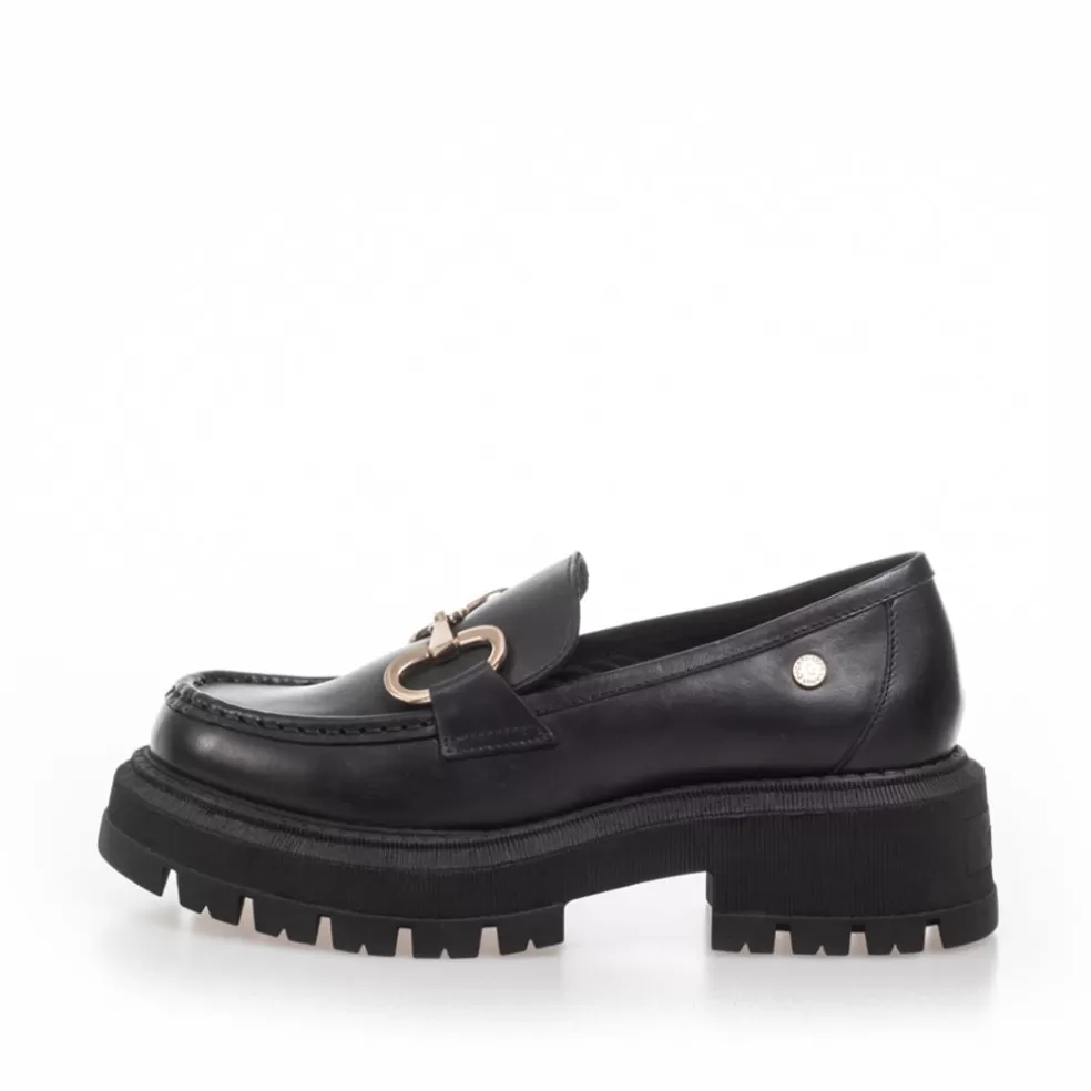 Copenhagen Shoes MY DAYS 22 LEATHER - BLACK*Dame Loafers