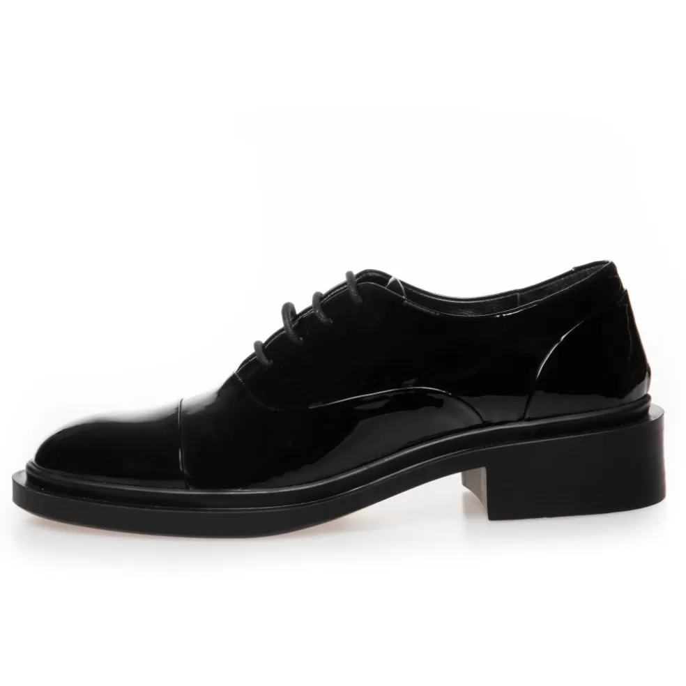 Copenhagen Shoes MY GAME PATENT - Black Patent*Dame Loafers