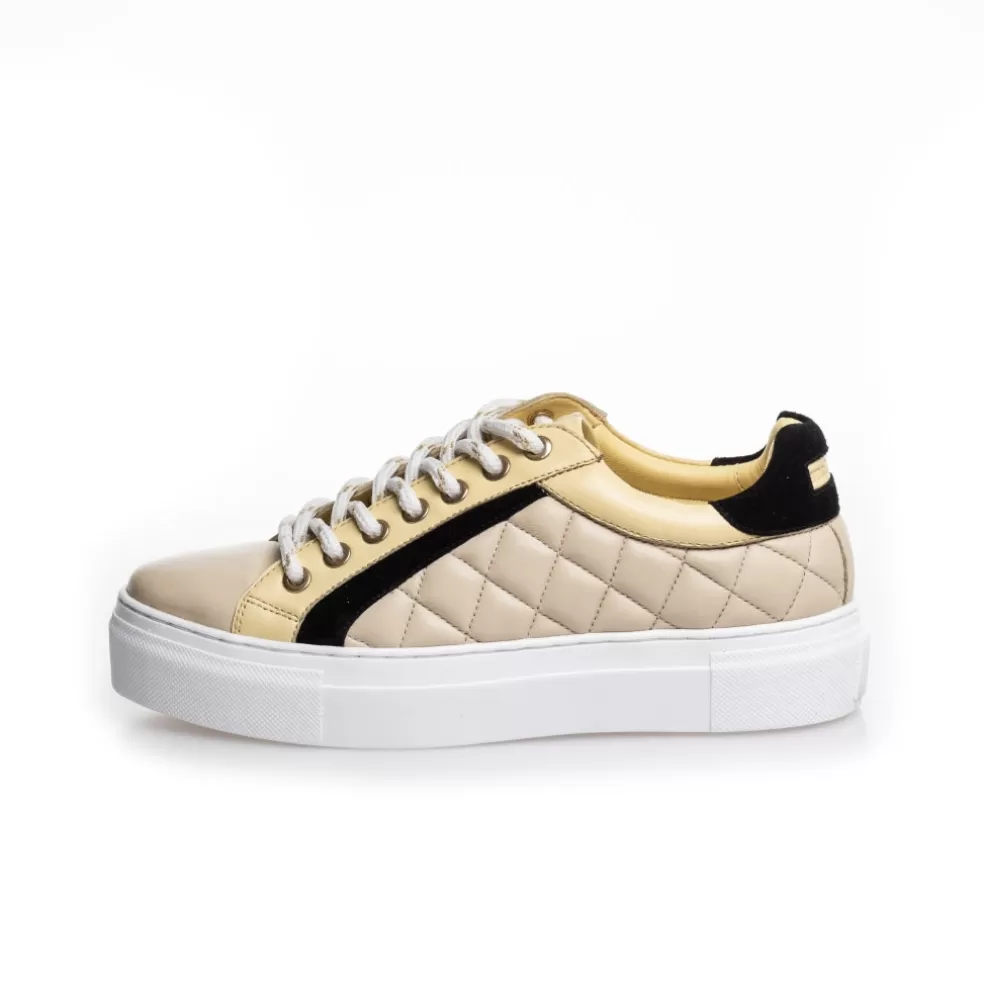 Copenhagen Shoes MY SNEAKS - BEIGE/BANANA*Dame Sneakers