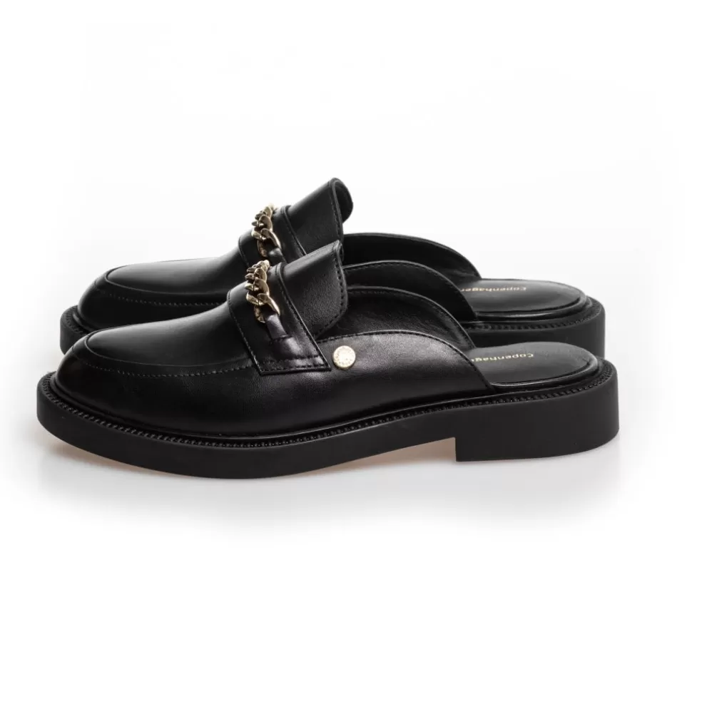 Copenhagen Shoes MY VIBES CHAIN - Black*Dame Loafers