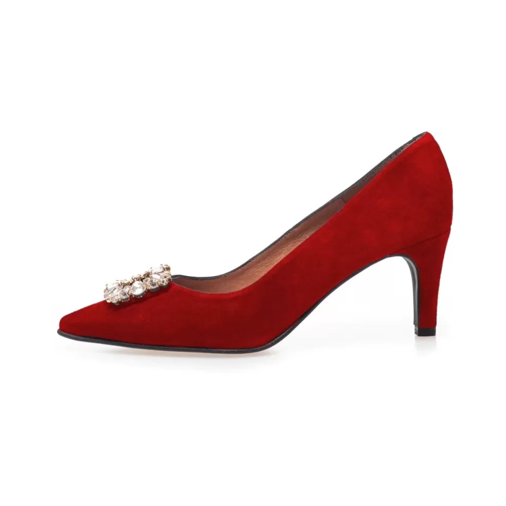 Copenhagen Shoes NEW LA - RED FIRE*Dame Stiletter