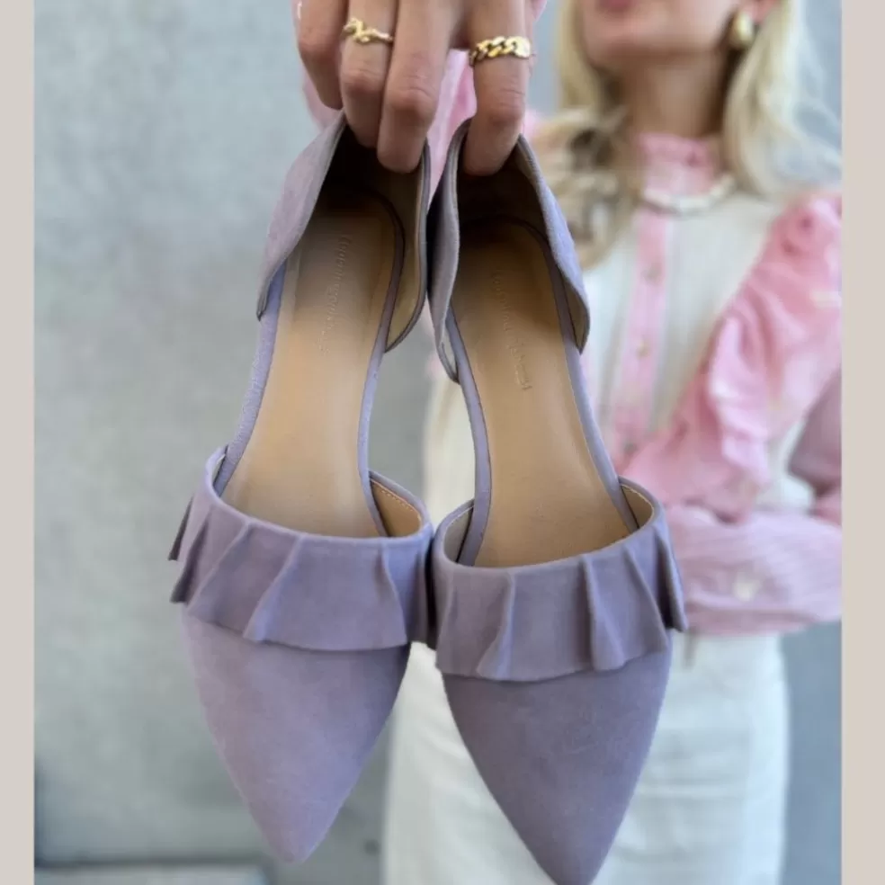 Copenhagen Shoes NEW ROMANCE 23 - SUEDE - *Dame Ballerinasko