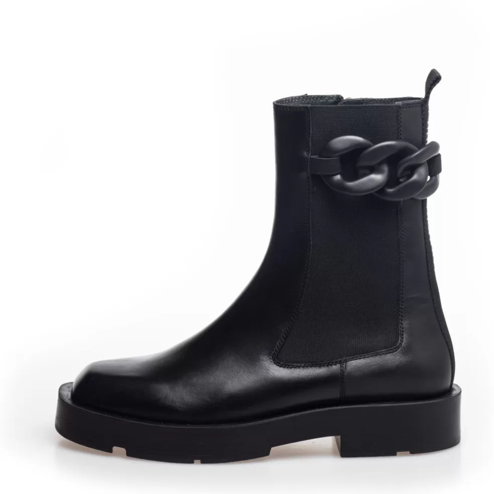 Copenhagen Shoes PARIS LOVE - BLACK*Dame Chelsea Boots | Ankelstøvler