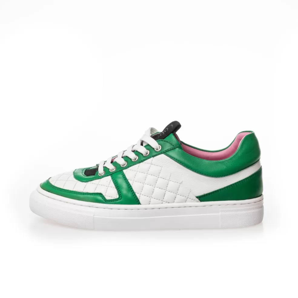 Copenhagen Shoes PARIS WALK - GREEN/WHITE*Dame Sneakers