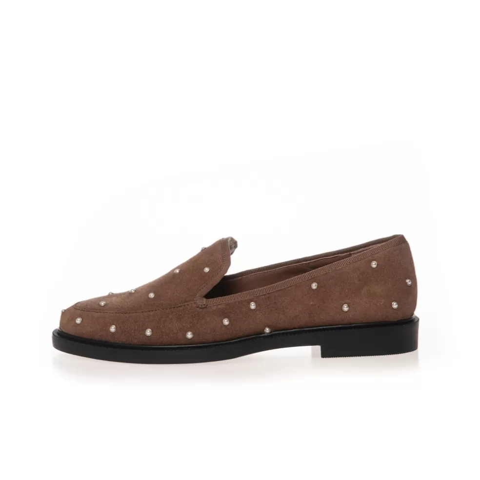 Copenhagen Shoes PEARL LOVERS SUEDE - *Dame Loafers