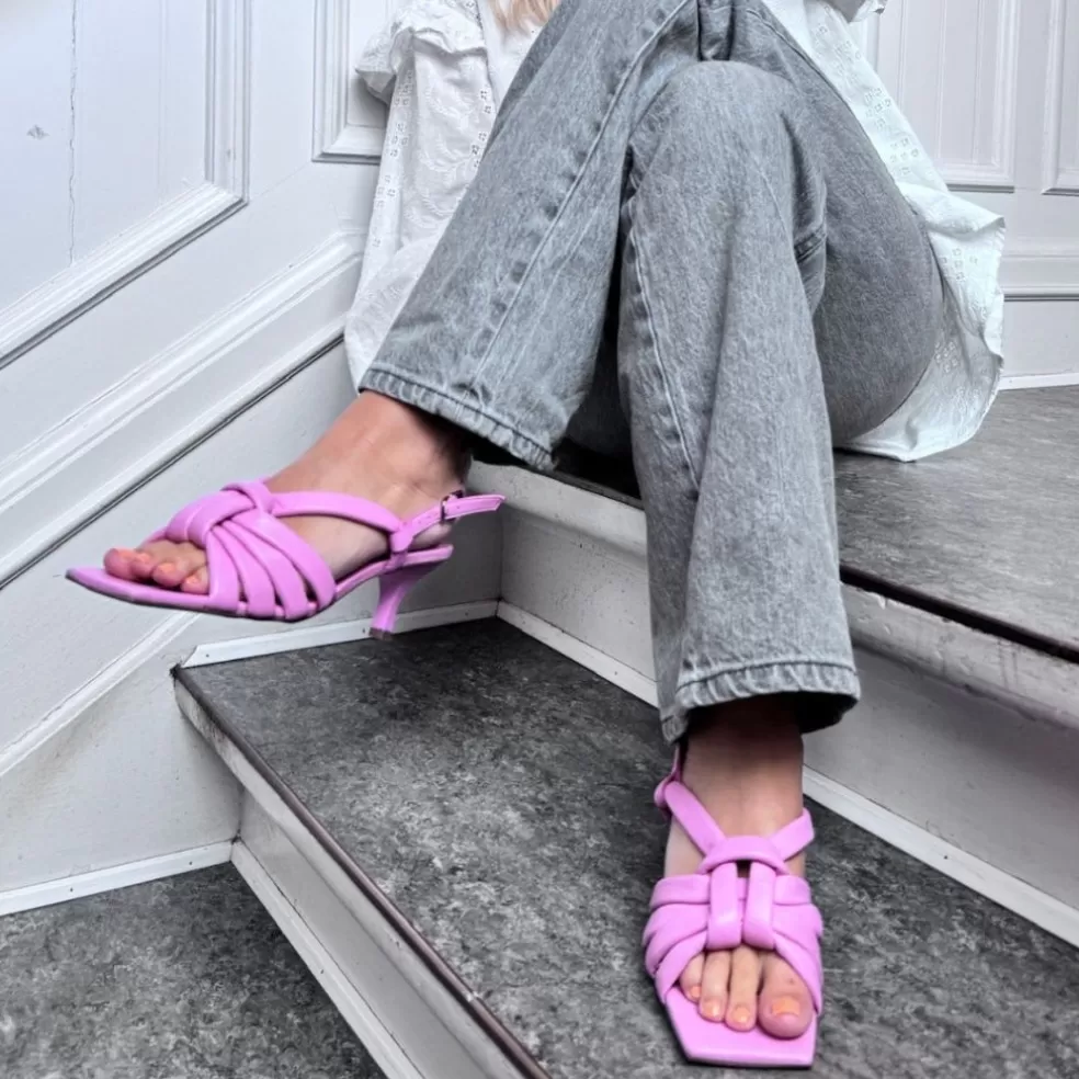 Copenhagen Shoes REACH UP PINK - PINK*Dame Sandaler Med Hæl | Stiletter