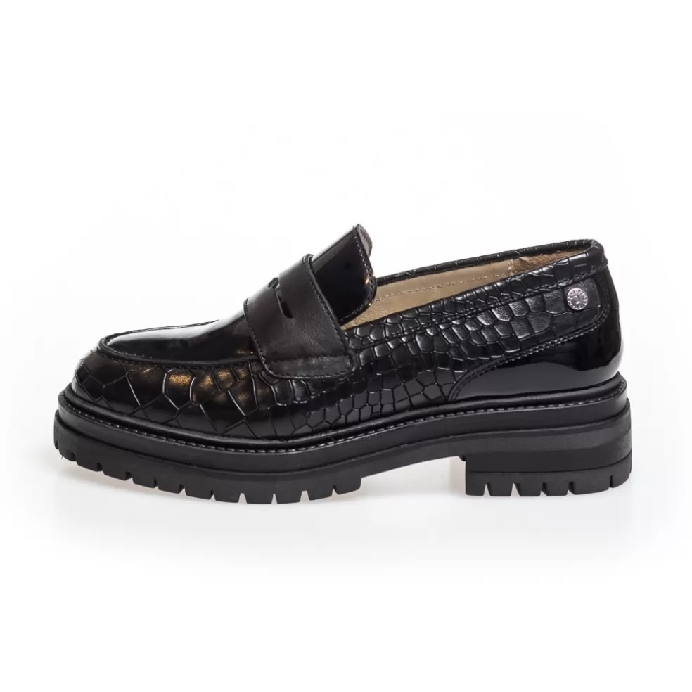 Copenhagen Shoes RUN FOR ME - BLACK*Dame Loafers