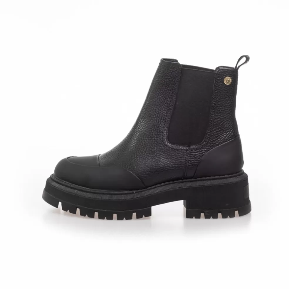 Copenhagen Shoes SALLY GIRL LOW - BLACK*Dame Chelsea Boots | Ankelstøvler